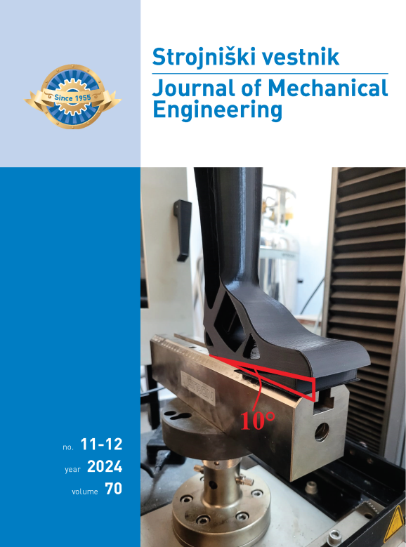 					View Vol. 70 No. 11-12 (2024): Strojniški vestnik - Journal of Mechanical Engineering
				